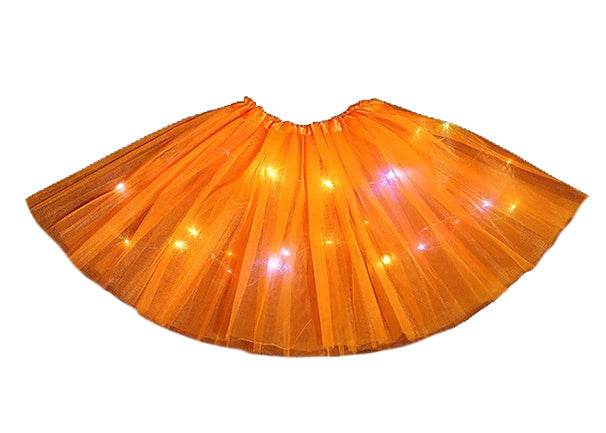 Orange LED Light Up Tutu