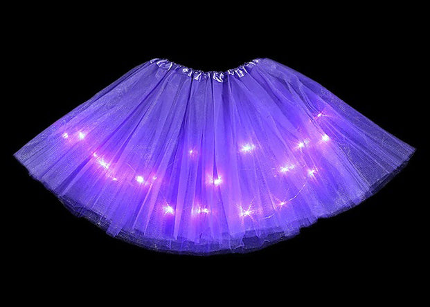 Purple LED Light Up Tutu