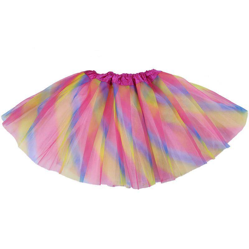 Rainbow 3 Layer Tutu Skirt