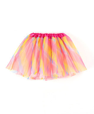 Rainbow 3 Layer Tutu Skirt