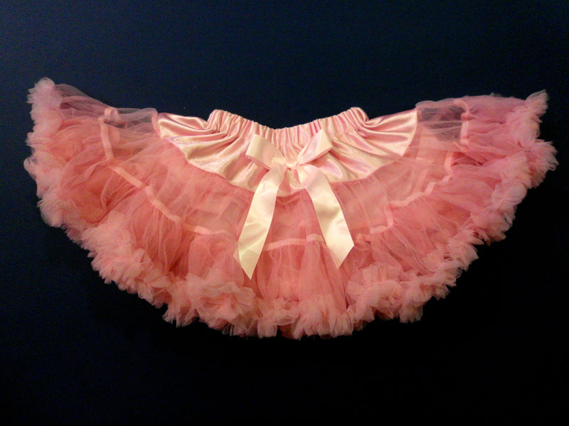 Pink Chiffon Petti Skirt