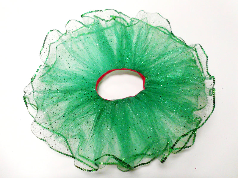 Green Glitter Reversible Tutu