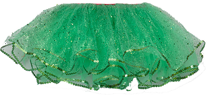 Green Glitter Reversible Tutu
