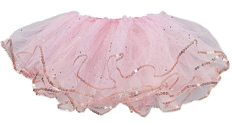 Baby Pink Glitter Reversible Tutu