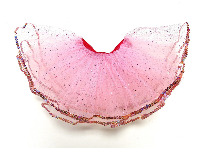 Baby Pink Glitter Reversible Tutu