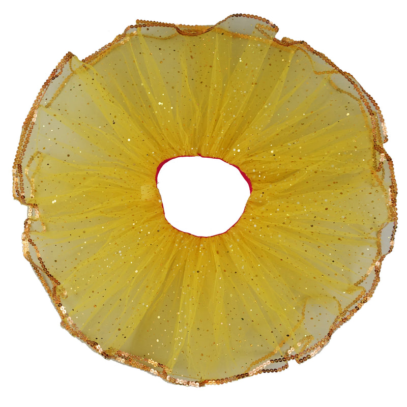 Yellow Glitter Reversible Tutu
