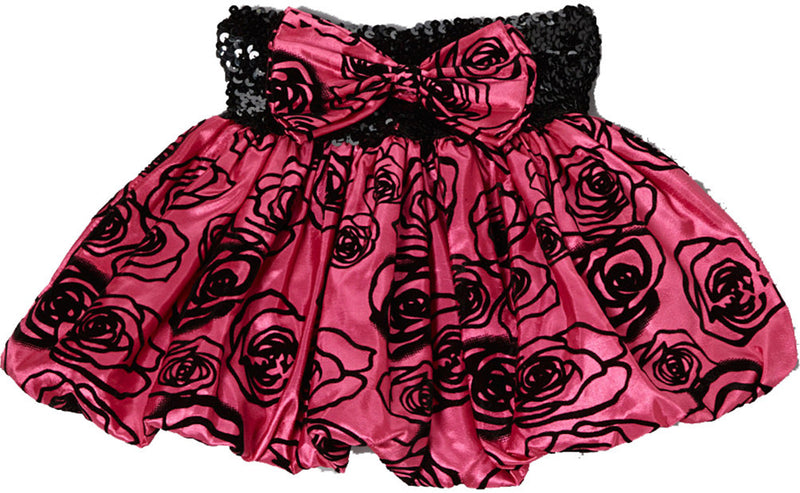 Hot Pink Velvet Rose Tutu