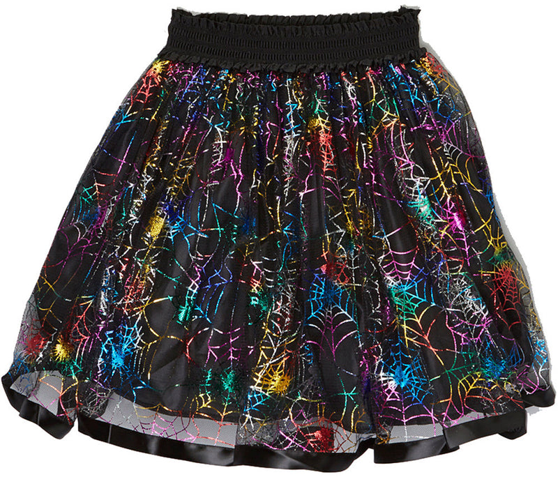 Rainbow Spiderweb Skirt