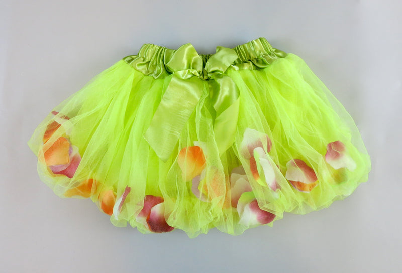 Lime Green Petal Bubble Tutu