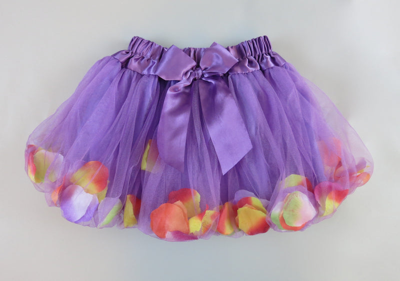 Purple Petal Bubble Tutu