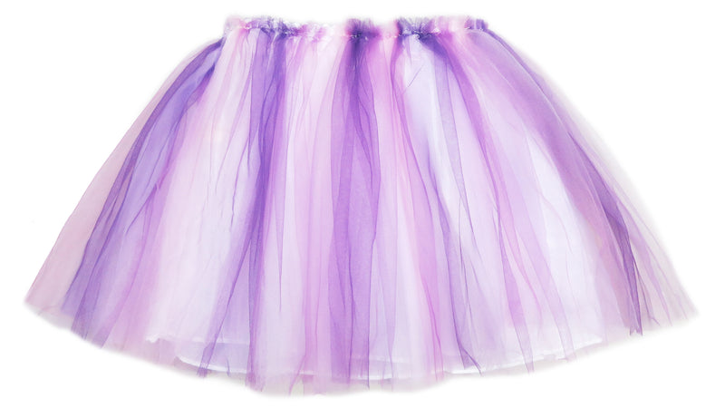 Purple Pink White Tutu Skirt
