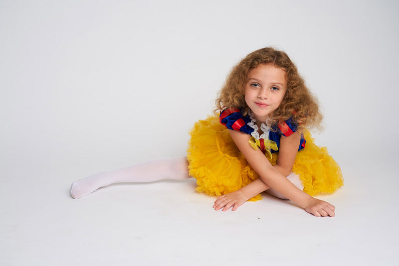 Snow White Fluffy Dress
