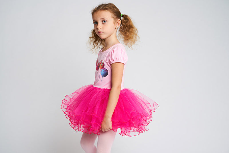 Pink/Hot Pink Lollipop Dress