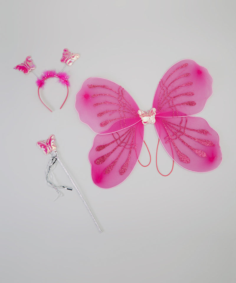 Hot Pink Wing Set