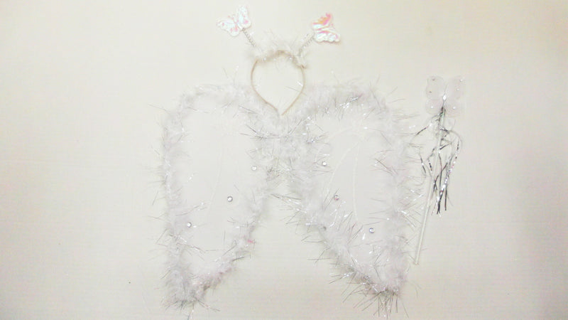 White Angel Wing Set