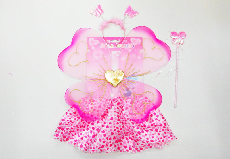 Heart Wing Set With Tutu
