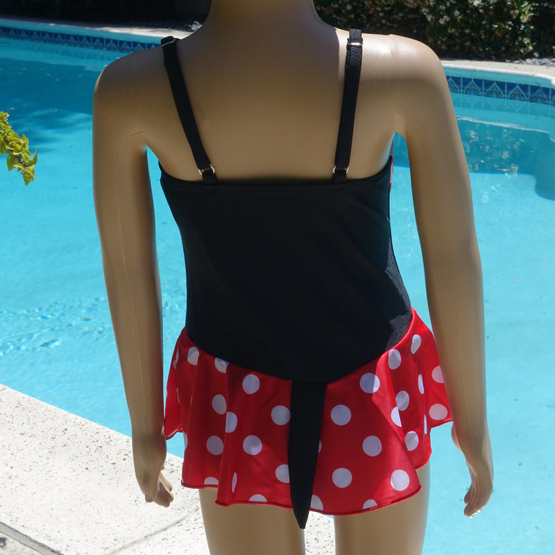 Mickey 1-Piece Bow Cap Swimming Suit