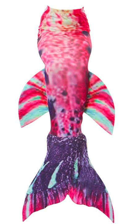 Red-Purple Fish Tail (Teen-Adult)