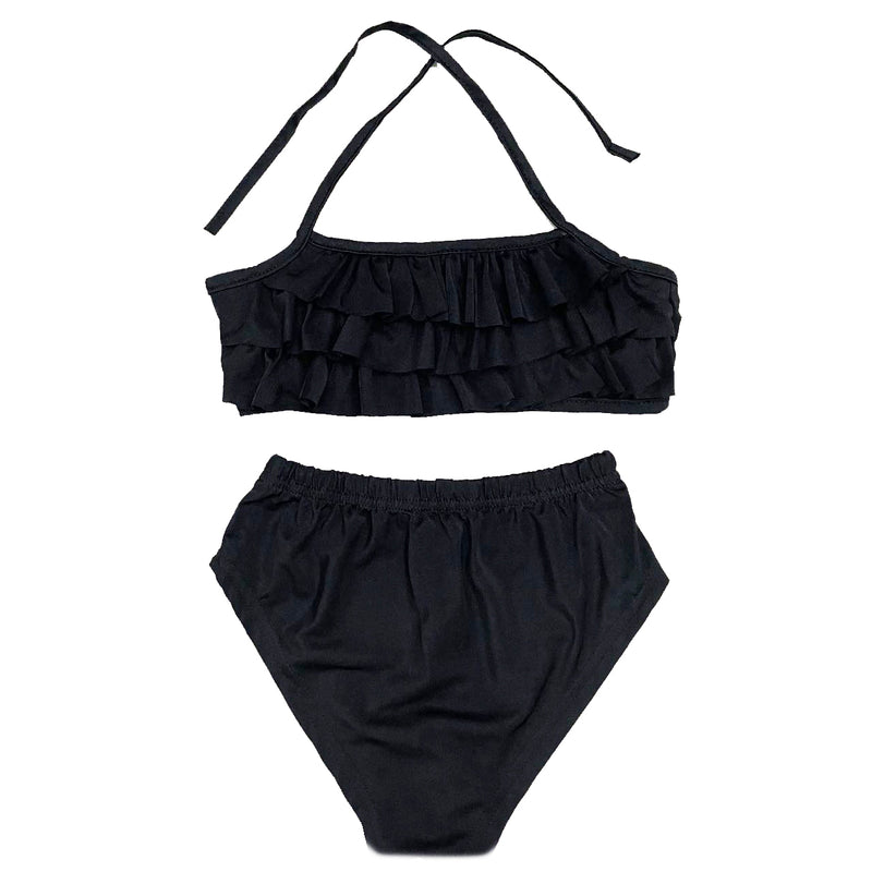 Black 2-Pieces Bikini Swimming Suit