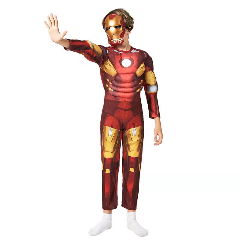 The Avengers Iron Man Muscle Costume