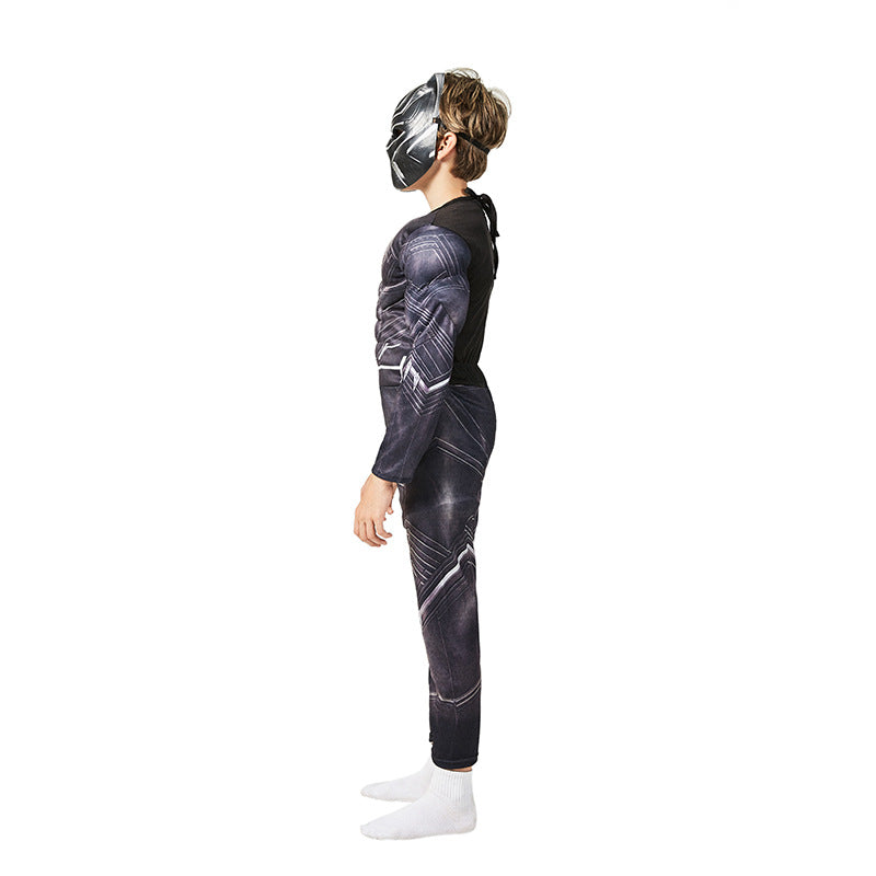 The Avengers Black Panther Muscle Costume