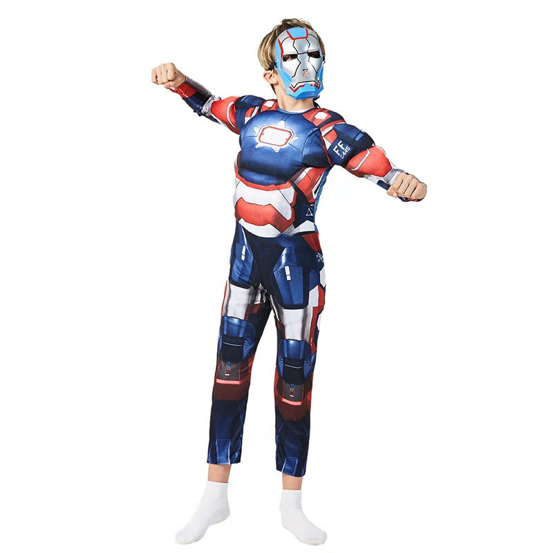 Iron Patriot Muscle Costume