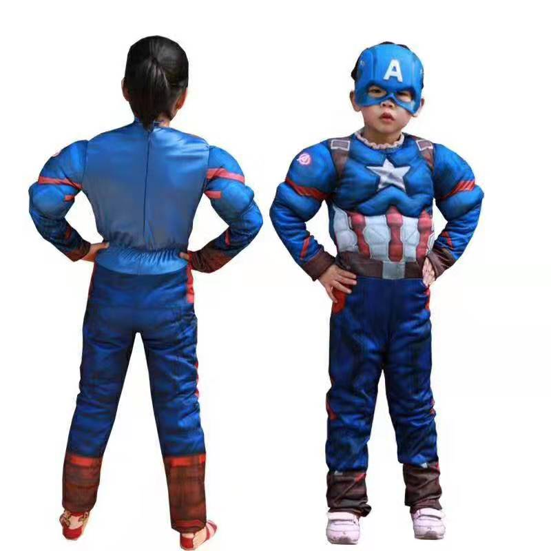 The Avengers Captain America Muscle Costume