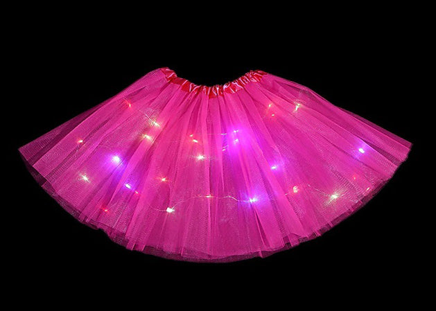 Hot Pink LED Light Up Tutu