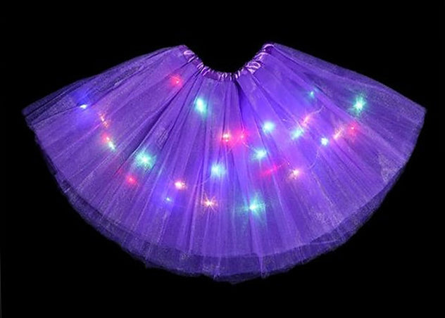 Purple LED Light Up Tutu